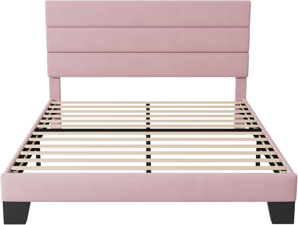 i 14in Queen Metal Bed Frame, Quick Assembly SmartBase® Mattress Foundation, Heavy Duty Sturdy Steel with No Box Spring Needed, Eco-Friendly Packaging, Black